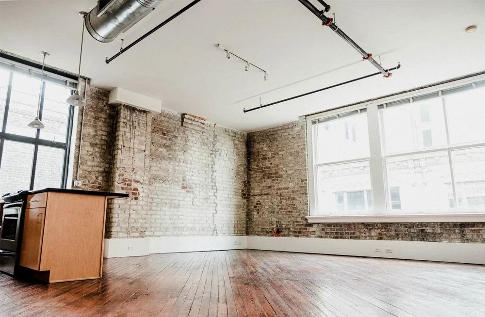 Civic Lofts New Orleans Empty Unit Example