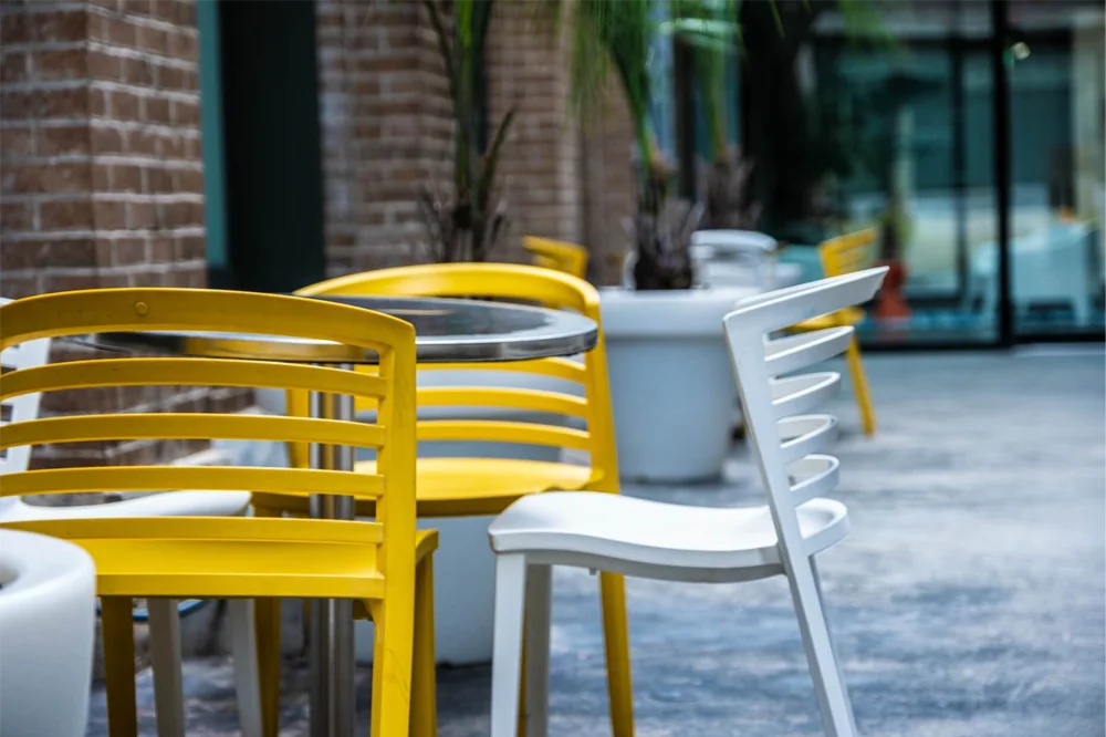 Civic Lofts New Orleans Outside Lounge Chair for Residents